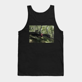 Girl escape in the woods Tank Top